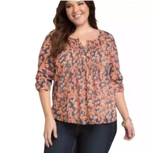 Floral Print Women's Top